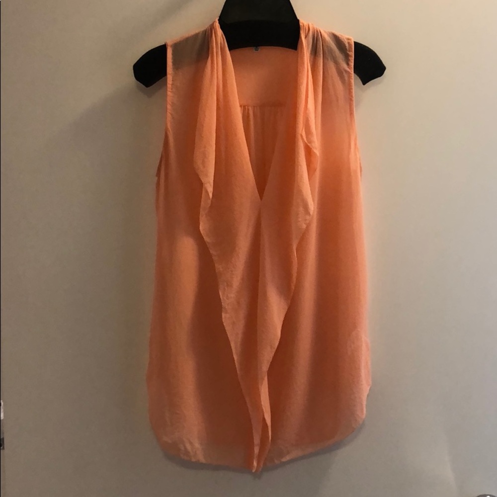 Babaton salmon pink sleeveless top